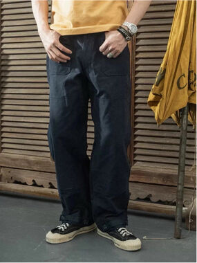 Sturdy Bronson modified N1 deck wrapped retro workwear pants mens casual 36x30.7